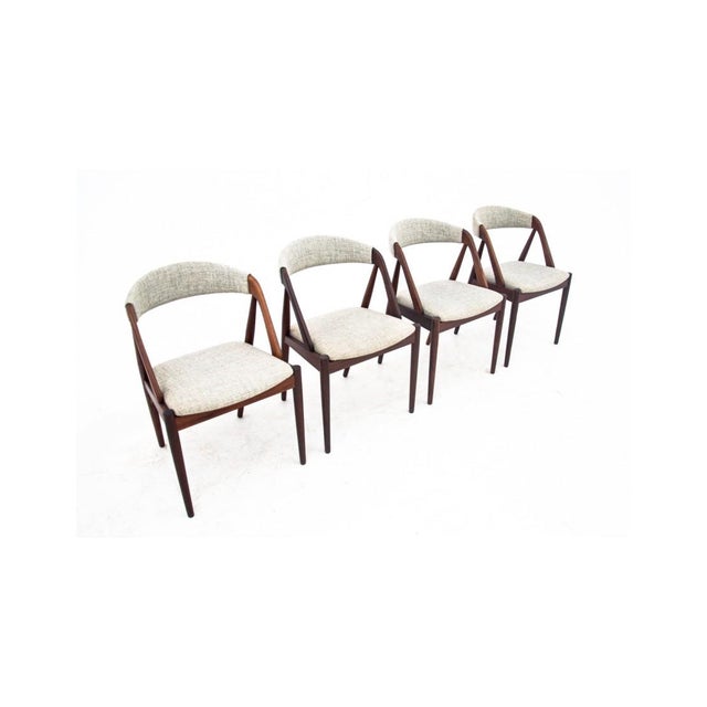 Danish Model 31 Chairs by Kai Kristiansen, 1960s, Set of 4, in Restored conditions. Designed 1960 to 1969 I have official...