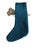 This exquisite Christmas stocking is an artistic blend of 19th-century French floral silk velvet and Victorian design...