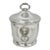 Vintage English Regency Winthrop Silver Plated Lion Handle Covered Ice Bucket For Sale