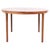 Brown Round Rosewood Dining Table from Sannemanns Møbelfabrik, 1980s For Sale - Image 8 of 8