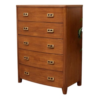 Vintage Highboy Mahogany Dresser For Sale