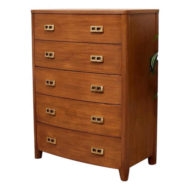 Vintage Highboy Mahogany Dresser For Sale
