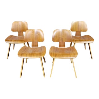 Dcw Dining Chair by Charles & Ray Eames for Herman Miller- Set of 4 For Sale
