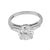 Contemporary Mid Century Gia 1.95 Carat Round Brilliant Cut Diamond Platinum Engagement Ring, Size 6.25 For Sale - Image 3 of 8