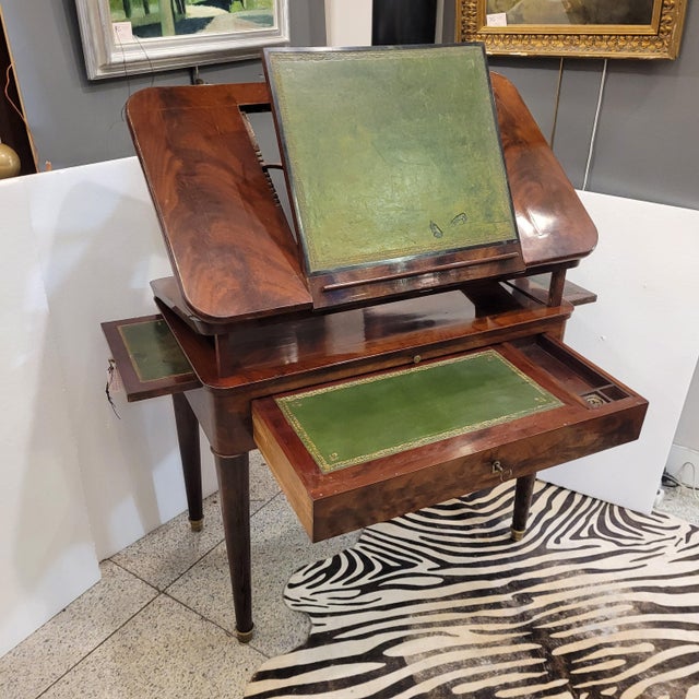 Louis XVI French à La Tronchin Architects Table For Sale - Image 3 of 18