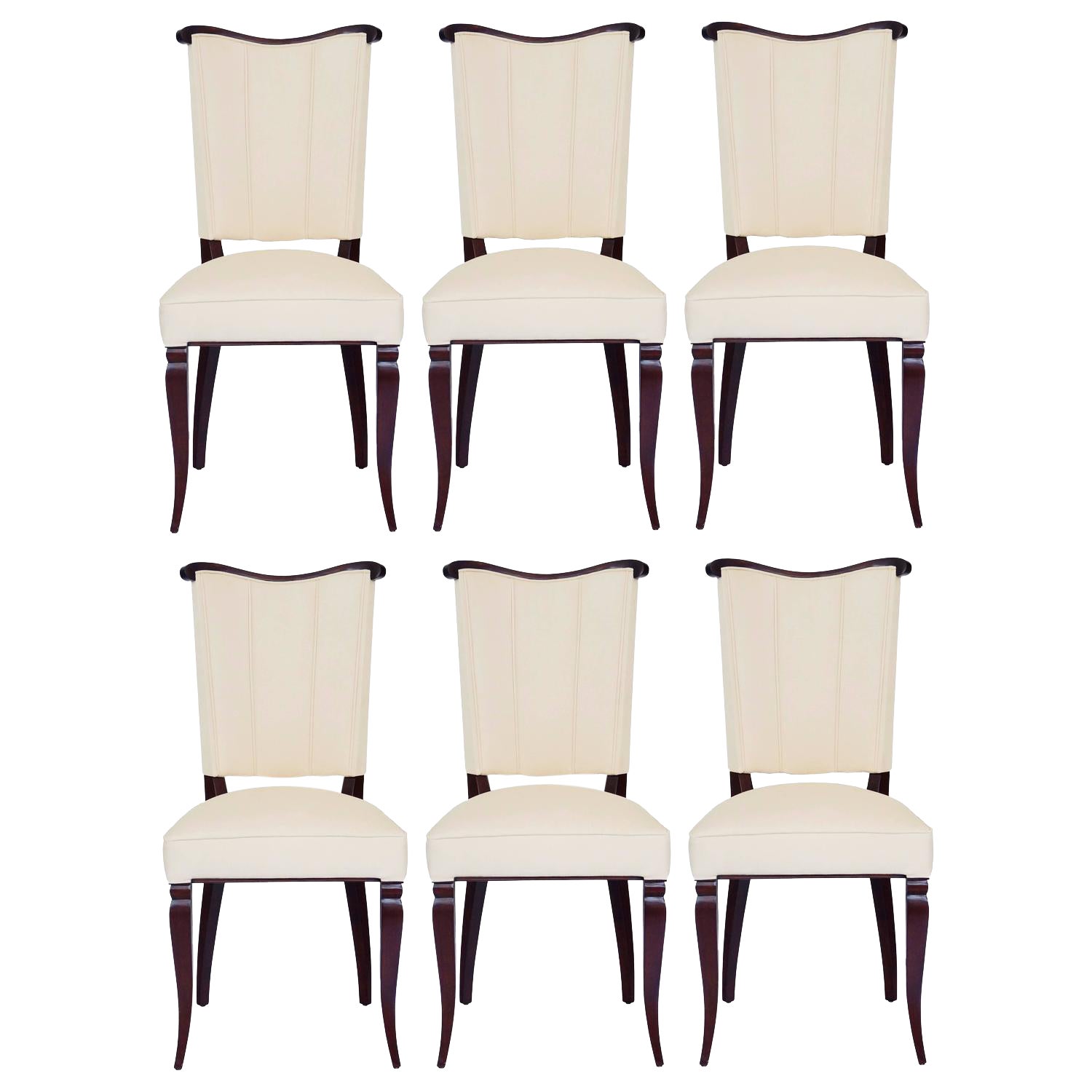 Dining Room Side Chairs by Paolo Buffa Set of Six(6) Chairish