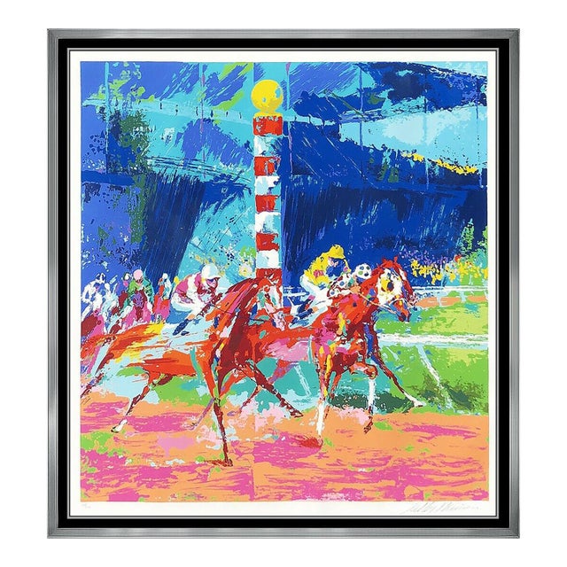 Late 20th Century Clubhouse Turn, LeRoy Neiman For Sale