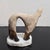 Maigon Daga ceramic Afghan Hound figurine showcases a sophisticated mid-century modern aesthetic with its stylized,...