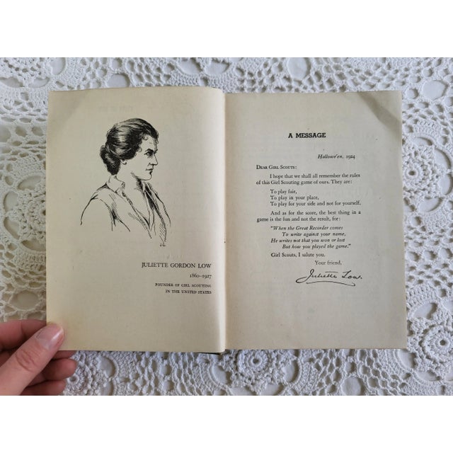 American Girl Scouts of America Hand Book, 1942 For Sale - Image 3 of 12