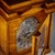 19th Century Baroque Wall Clock in Biedermeier Case For Sale - Image 9 of 10