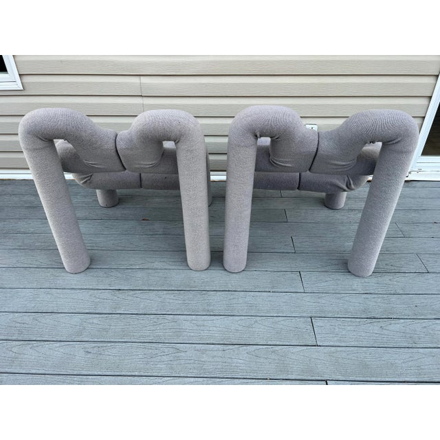 Terje Ekstrom Pair of Postmodern Ekstrem Chairs by Terje Ekstrøm, 1984, Made in Norway For Sale - Image 4 of 12