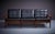 Black Black Leather Sofas & Side Table from Illum Wikkelso Capella, Denmark, 1960s, Set of 3 For Sale - Image 8 of 17