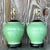 Illuminate your space with this stunning pair of Vintage Boho Glazed Ceramic Lamps. Each lamp features a rich, layered...