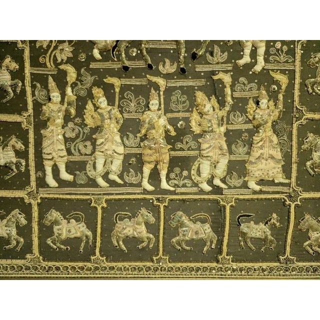 Metal Large Gold Thread Embroidery For Sale - Image 7 of 10