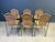 Wicker Chairs from Frederick Weinberg, 1960s, Set of 6 For Sale - Image 4 of 10