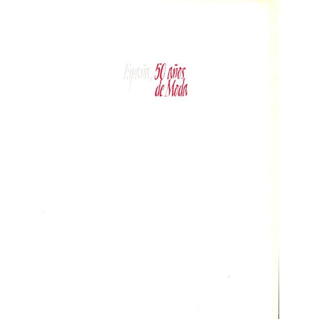 [313] pp. Ajuntament De Barcelona 1987 11" x 8 1/2" Catalogue of the exhibition "Spain, fifty years of fashion", organised...