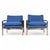 Mid-Century Modern Milo Baughman for Thayer Coggin Vintage Mid Century Modern T Back Lounge Chairs C. 1960s For Sale - Image 3 of 17