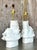 Off-white Vintage Boho Original Ursula Schwartz Studio Pottery Lamps - -a Pair For Sale - Image 8 of 12