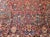 Antique Oversized Persian Sarouk Area Rug, Hand-Knotted Wool, Allover Floral Pattern, 10x17, Red & Navy For Sale - Image 15 of 18