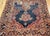 19th Century Persian Farahan Gallery Rug, Hand-Knotted Wool, Geometric Pattern, Red & Navy, 5x10 For Sale - Image 12 of 17
