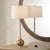 Elegant And Sophisticated, The Good As Gold Table Lamp Showcases A Golden Resin Base With Brushed Brass And Crystal...