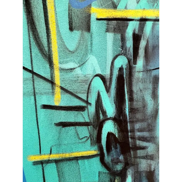 Jack Winthrop "Eye See" Neo-Expressionist Style Mixed Media Painting 2021 For Sale - Image 16 of 18