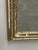 a refined 1970s italian faux-bamboo mirror featuring a triple-layer gilt frame with beautiful textured detailing. The...