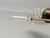 Gold Ceiling Light with Textured Glass Shades and Crystal Prisms, 1960s For Sale - Image 8 of 15