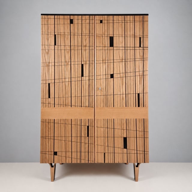Vintage Wardrobe by Francisek Mezulanik, 1970s For Sale - Image 14 of 14