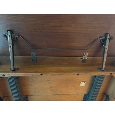 Mid 20th Century 1960s Danish Modern Teak Drop-Leaf Dining Table For Sale - Image 5 of 7