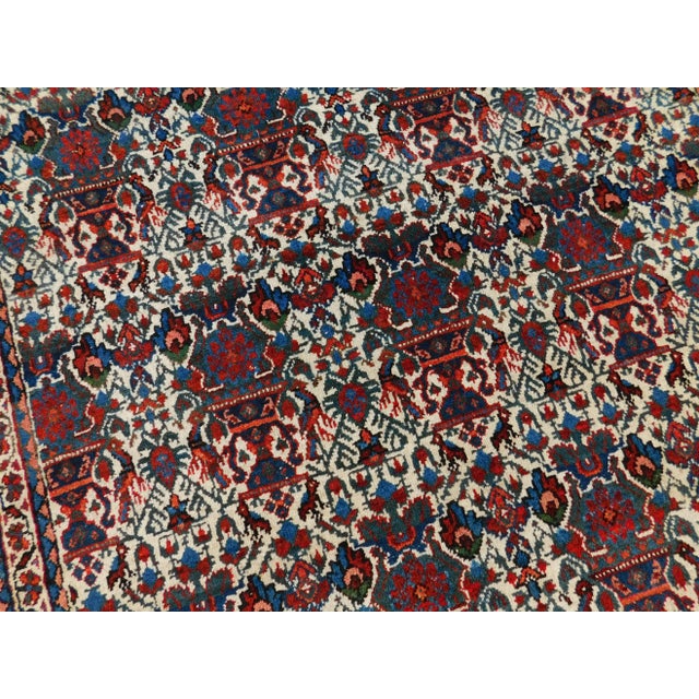1930s Antique Persian Rug. 3'6"x 5' For Sale - Image 12 of 13