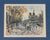 French Country Vintage Parisian Cityscape Lithograph of the Notre Dame Cathedral in Paris For Sale - Image 3 of 10