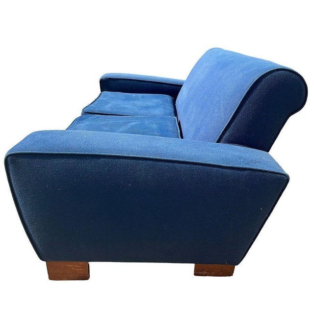 1940s Art Deco Speed Arm Geometric Sofa by Paul Frankl For Sale - Image 4 of 7