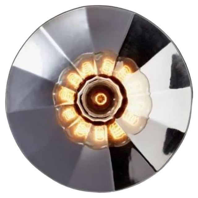 Silver Fractale Wall Light by Radar For Sale