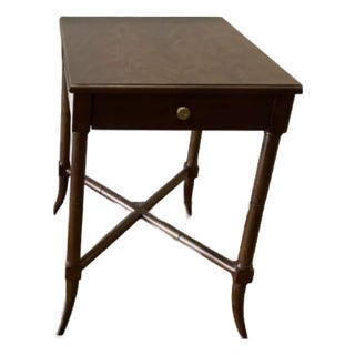 Woodbridge “Clarkson” Lamp Table in Montserrat Finish - Retails for $680 For Sale