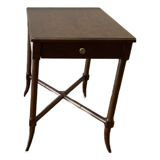 Woodbridge “Clarkson” Lamp Table in Montserrat Finish - Retails for $680 For Sale