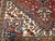 Vintage Persian Heriz Rug, Hand-Knotted Wool, Geometric Medallion Pattern, Red & Navy, 5x7 For Sale - Image 13 of 15