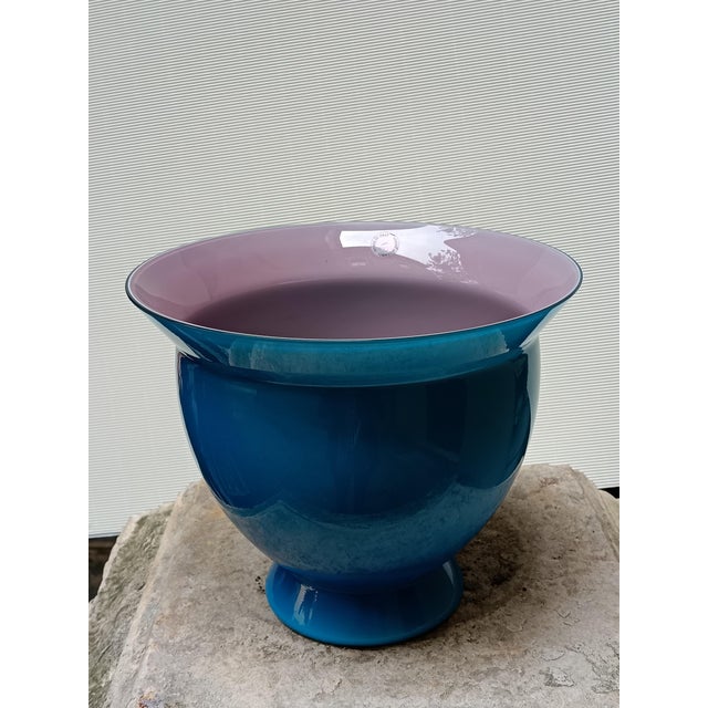 Murano Glass Vase by Alessandro Mendini for Venini, 1994 For Sale - Image 9 of 11