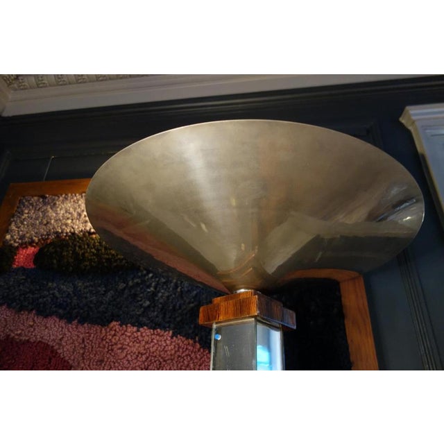Brown Large Art Deco Floor Lamp, 1930 For Sale - Image 8 of 18