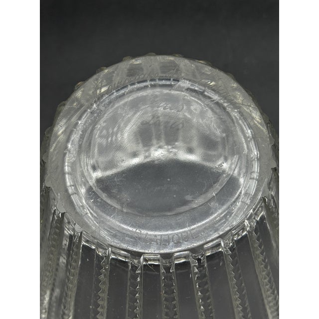 René Lalique Royat Vase by René Lalique for Lalique, 1937 For Sale - Image 4 of 13