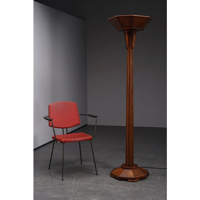 Art Deco Standing Lamp, The Netherlands, 1930s For Sale - Image 3 of 15