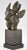 G.H. Laurent, Art Deco Bust of Two Deer, 1930, Bronze For Sale - Image 3 of 11