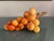 Just gorgeous cluster of alabaster grapes in hurs of orange, soft yellow to cream. Large cluster with wooden stem. Each of...