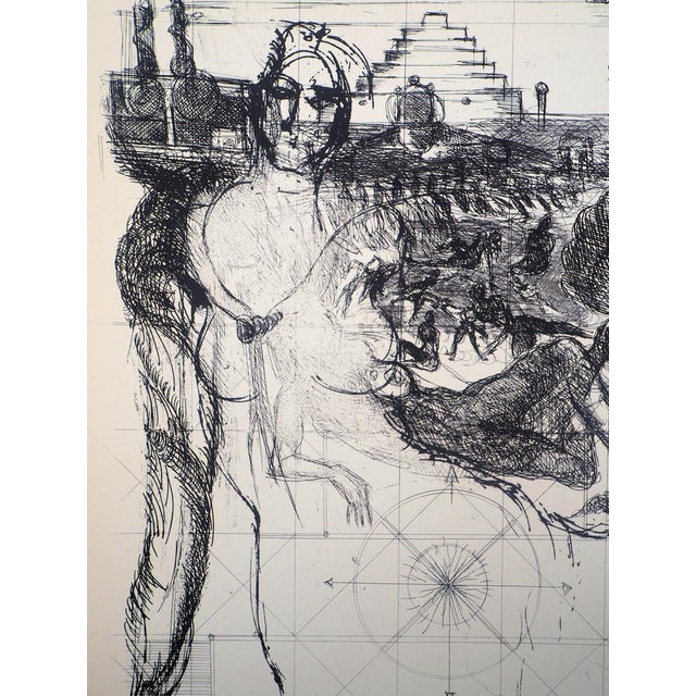 Bernard dufour scheherazade, 1962 original etching on 38 x 28 cm vellum information: this engraving was created for the...