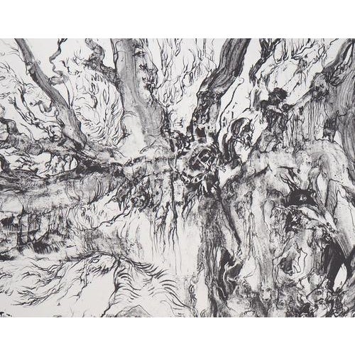 Charley Case, Very Strange Fruits, Hallugraphies, 2005, Original Lithograph For Sale - Image 5 of 10