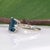 Metal 4Ct London Blue Topaz Estate Ring With Natural Diamond Accents: Solid 10k Gold, Size 6.75 For Sale - Image 7 of 9
