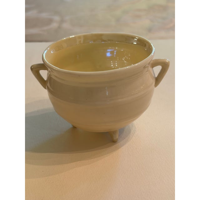 Belleek Pottery Ltd. 1970s Belleek Sugar Bowl and Floral Style Underplate For Sale - Image 4 of 10