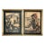 1910s Pair of Sailors Hernando Villa Mixed Media(1881-1952)...Born: Los Angeles, Ca For Sale