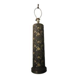 Vintage Wallpaper Roller Lamp