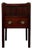 18th Century English Mahogany Cabinet with Sliding Door For Sale